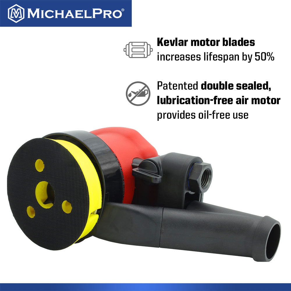 3-Inch Self-Generated Vacuum Random Orbit Sander (MPA01042) - MichaelPro