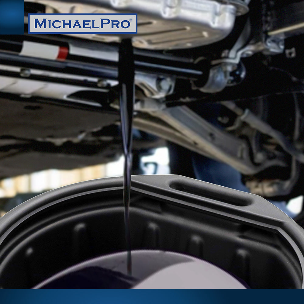 4.2 Gallon / 16-Liter No-Spills Oil Drain Pan (MP009063) - MichaelPro